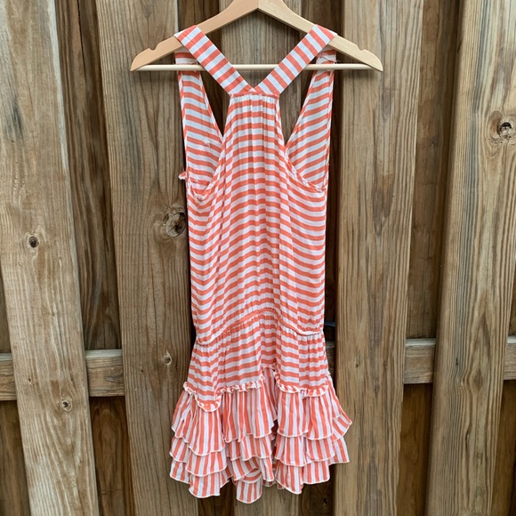 Retro Drop-Waist Striped Sundress - Picture 4 of 11